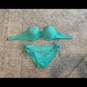 Victoria’s Secret Teal 2-Way Bikini